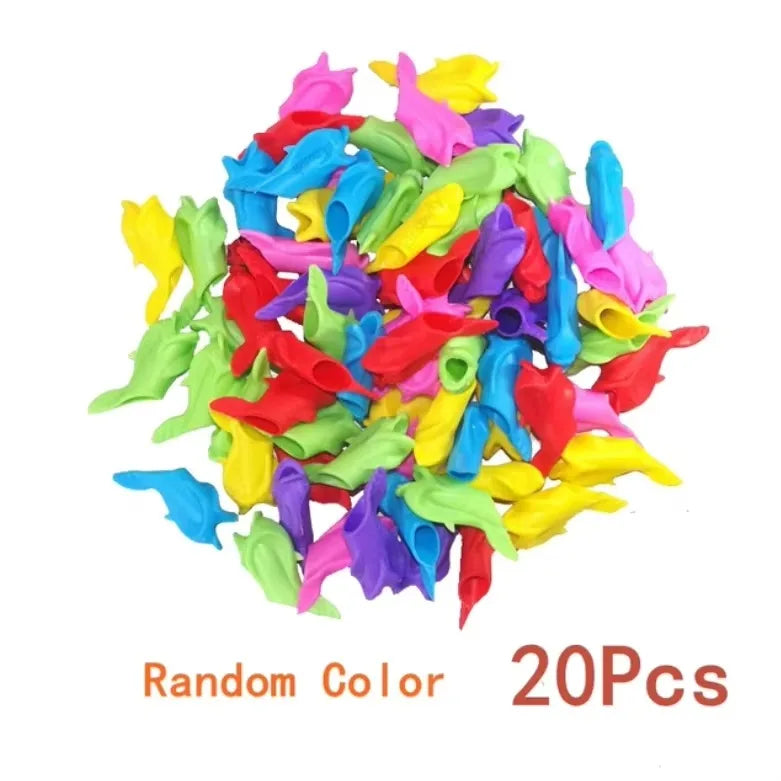 Pencil Grippers for Kids Handwriting 10-30Pcs Finger Grips Holder Ergonomic Writing Aid Grip Posture Correction Training Tools