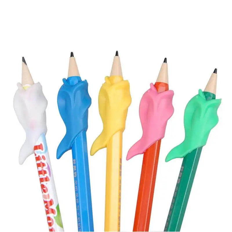 Pencil Grippers for Kids Handwriting 10-30Pcs Finger Grips Holder Ergonomic Writing Aid Grip Posture Correction Training Tools