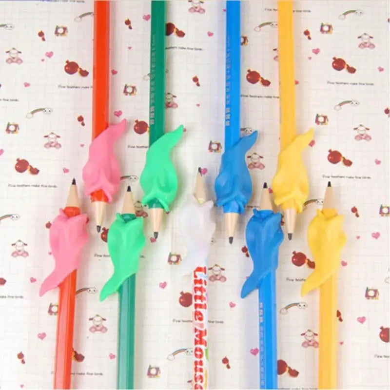 Pencil Grippers for Kids Handwriting 10-30Pcs Finger Grips Holder Ergonomic Writing Aid Grip Posture Correction Training Tools