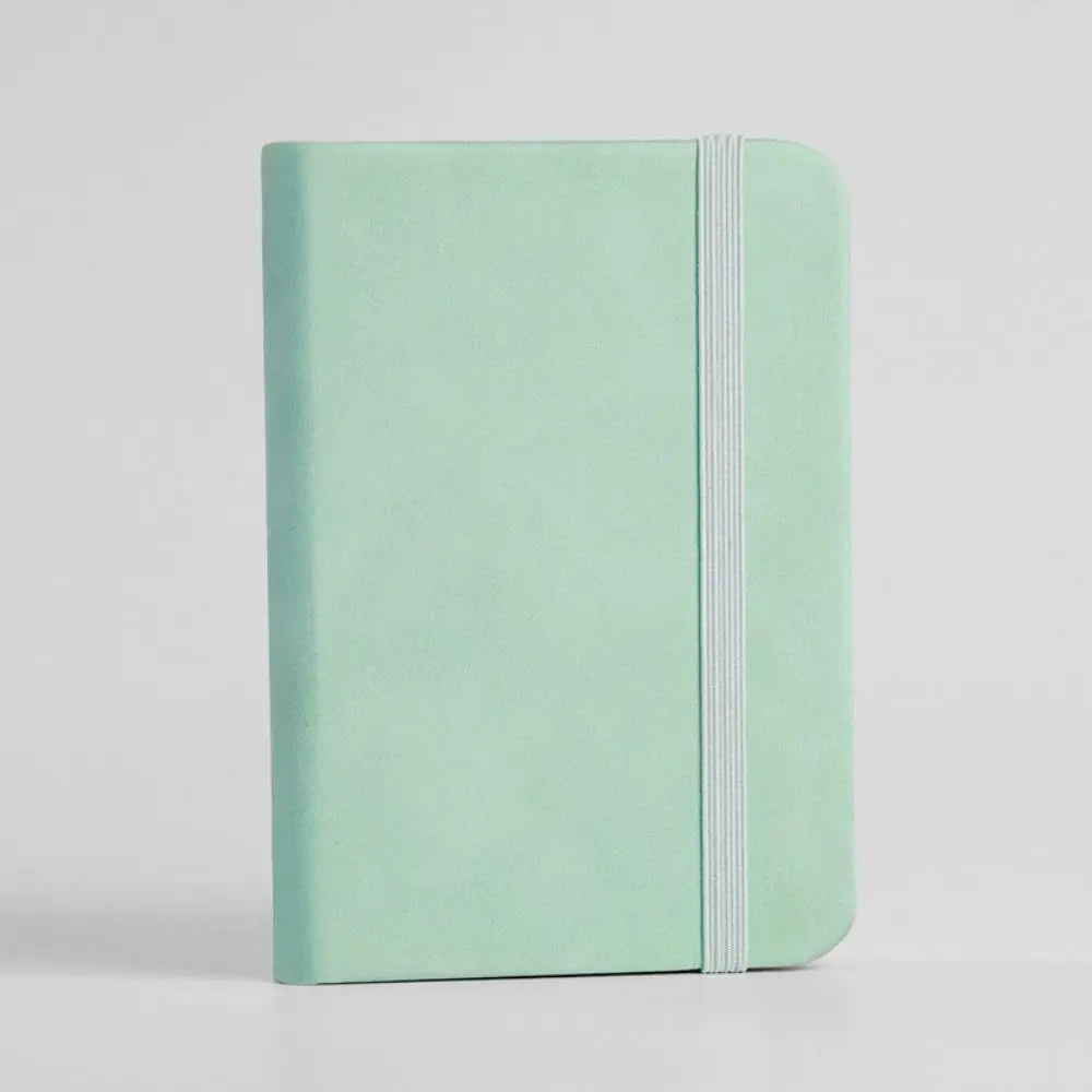 School Stationery Portable A7 Notebook Pocket Writing Paper Mini Notepad Memo Pad PU Cover Diary Book Office Supplies