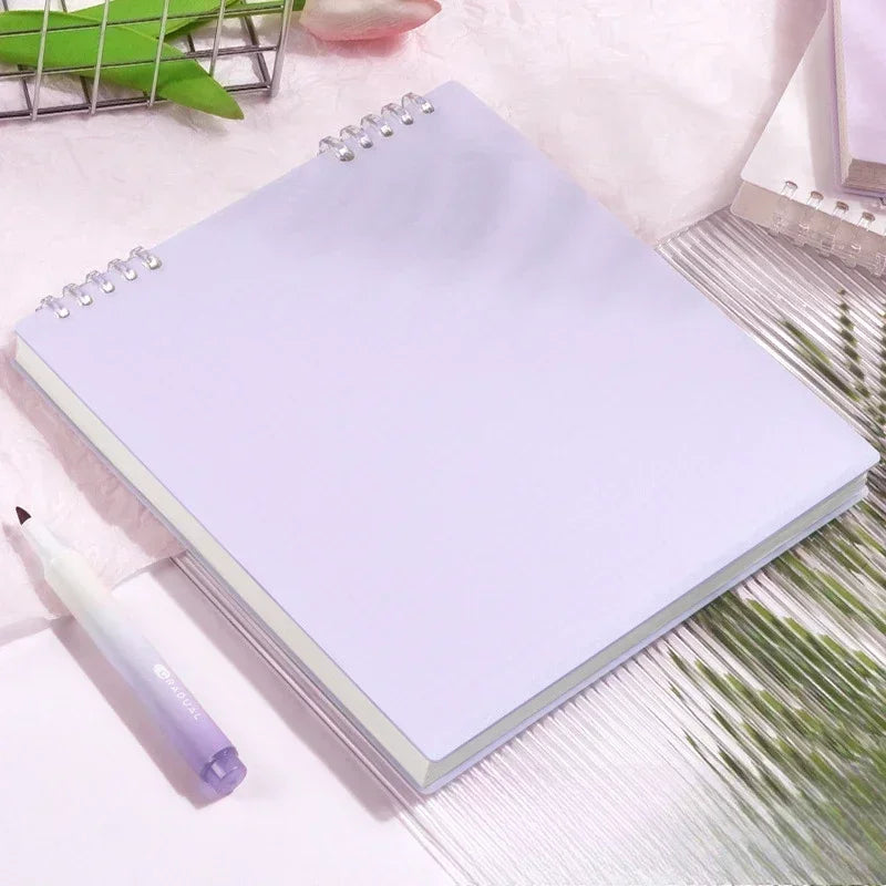 Diary B5 Sketch Book Loose Leaf Checkered Book School Notebooks Notebook Notepad Writing Pads Office