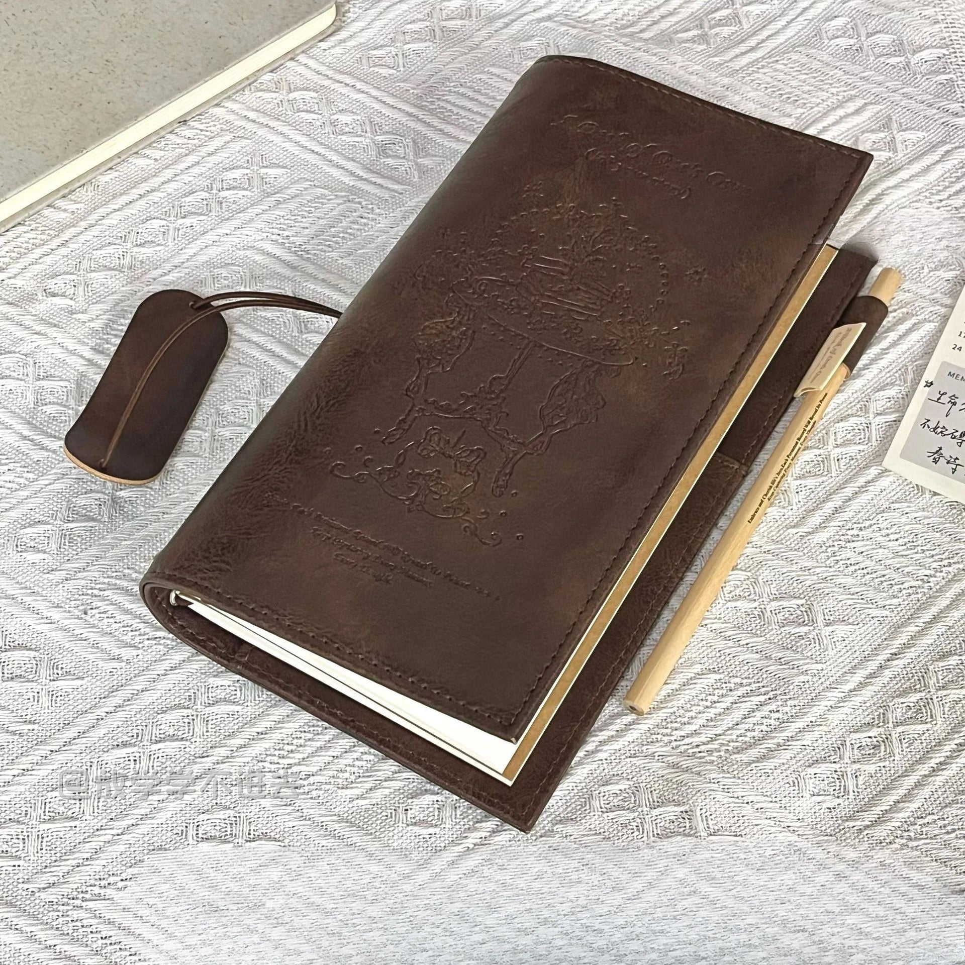 Vintage Black Notebook PU Leather Blank Kraft Diary Note Book Journal Sketchbook Stationery School Office Supplies
