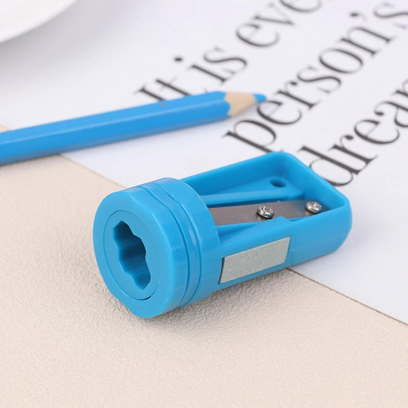1pc Woodwork Carpenter Pencil Sharpener Cutter Shaver Narrow Sharpening For Woodworking Hand Tools Multi Purpose 6 Colors