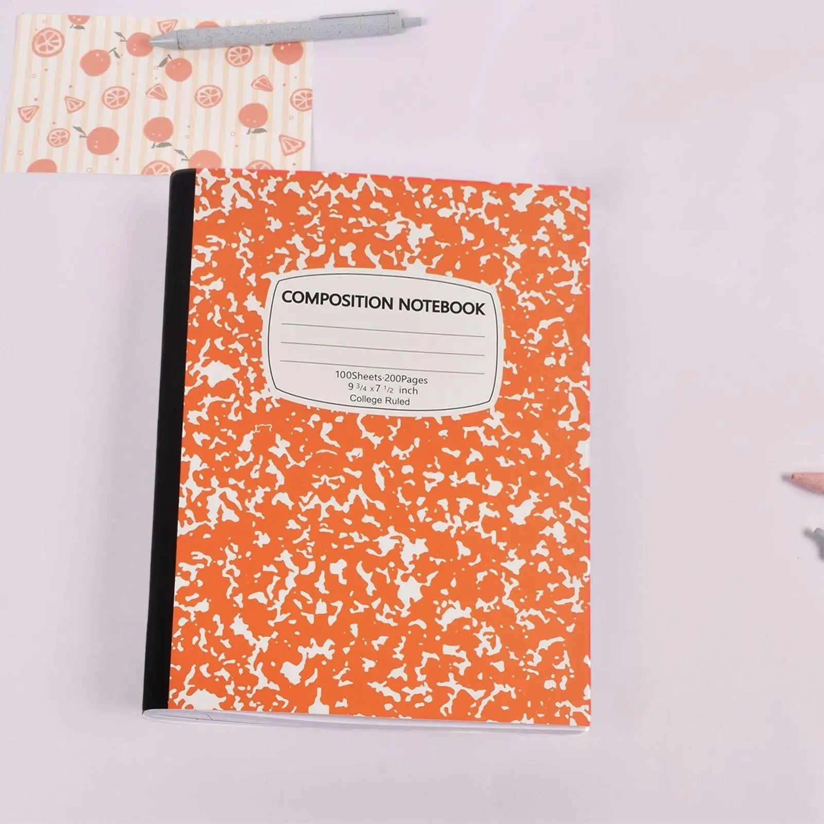 Composition Notebooks 100 Sheets Abstract Marble Cover Thick Paper 10.2x7.2in Lined Paper Notebook for School Classroom Office