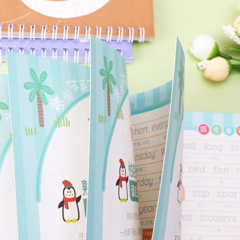 Students Practice Copybooks Learn English Composition Writing Handwriting Practice Book Hengshui Calligraphy Book 3D Reusable