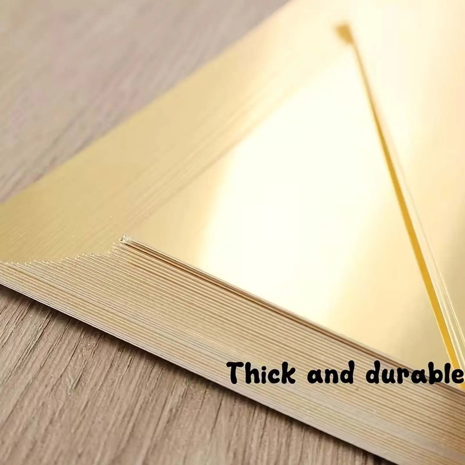 10/20 Sheets A4 Bright Metal Gold CardStock Paper, Suitable for DIY Various Crafts & Paper Art, Festivals, Birthdays