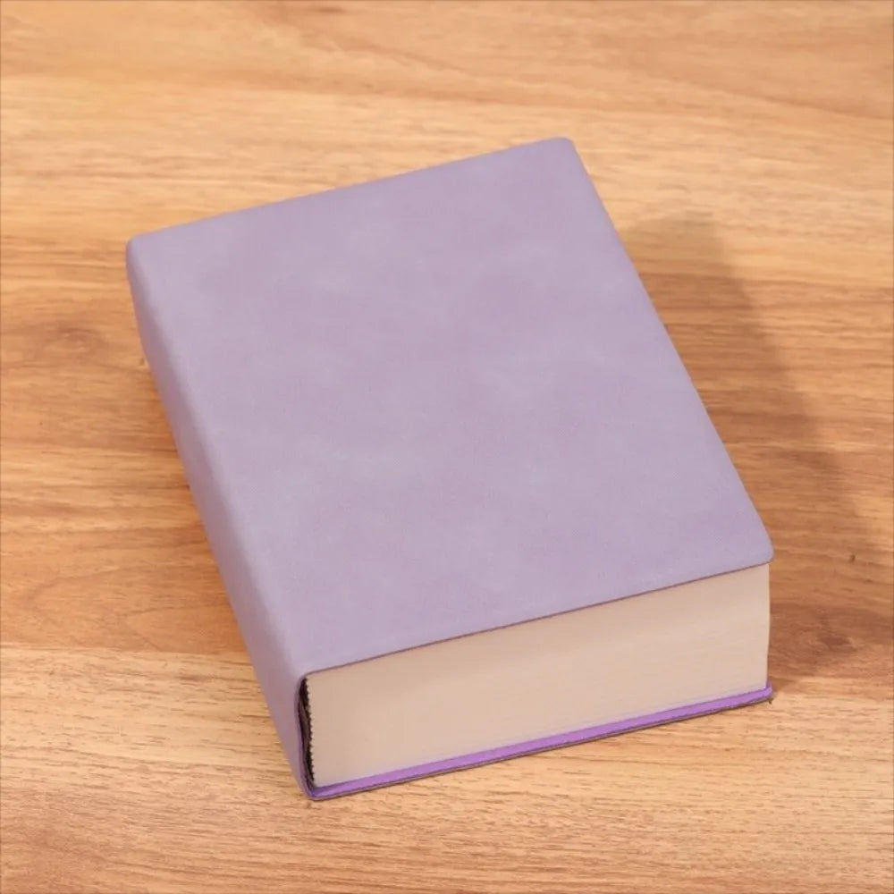 720 Page Blank Inner Notebook Synthetic Soft Minimalist Drawing Book Leather Surface Fresh Ultra Thick Notebook School Supplies