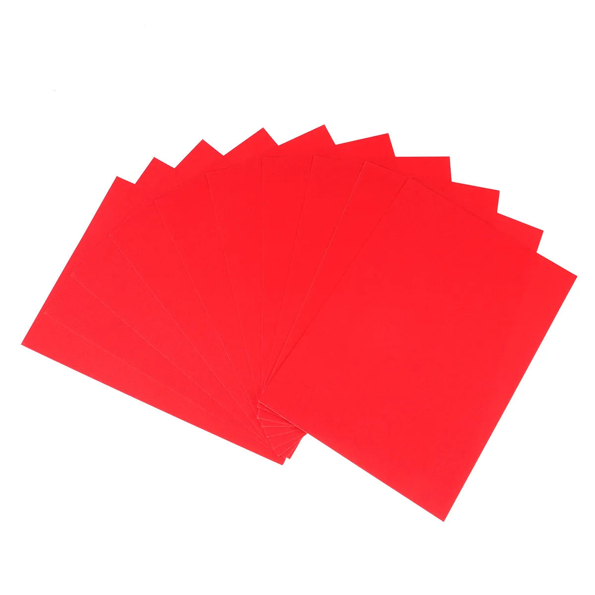10Pcs Red Sparkling Glitter Cardstock A4 DIY Craft Paper for Christmas Tree Ornaments Gift Boxes Greeting Cards Decals Scrapbook
