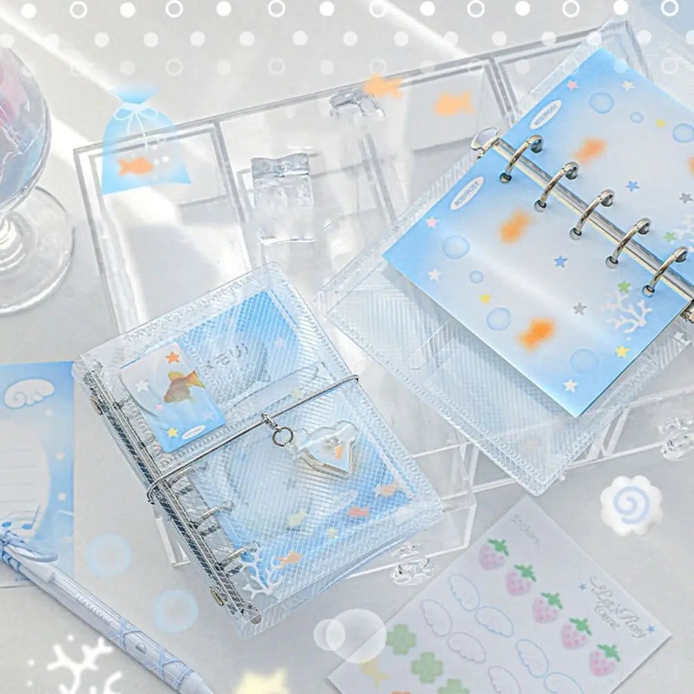 Stationery Cartoon Loose-leaf Notebook Portable Mini Hand Account Book Diary Cute Hand Ledger School
