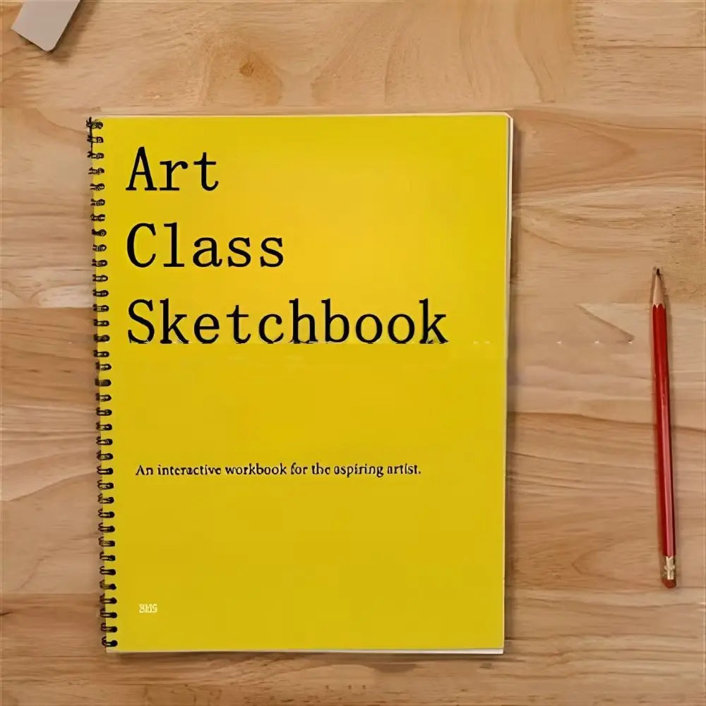 This is Not a Sketchbook It's an Art Class Drawing Book with Lined Blank Pages for Kids Adults Easy Step Practices Sketchpa