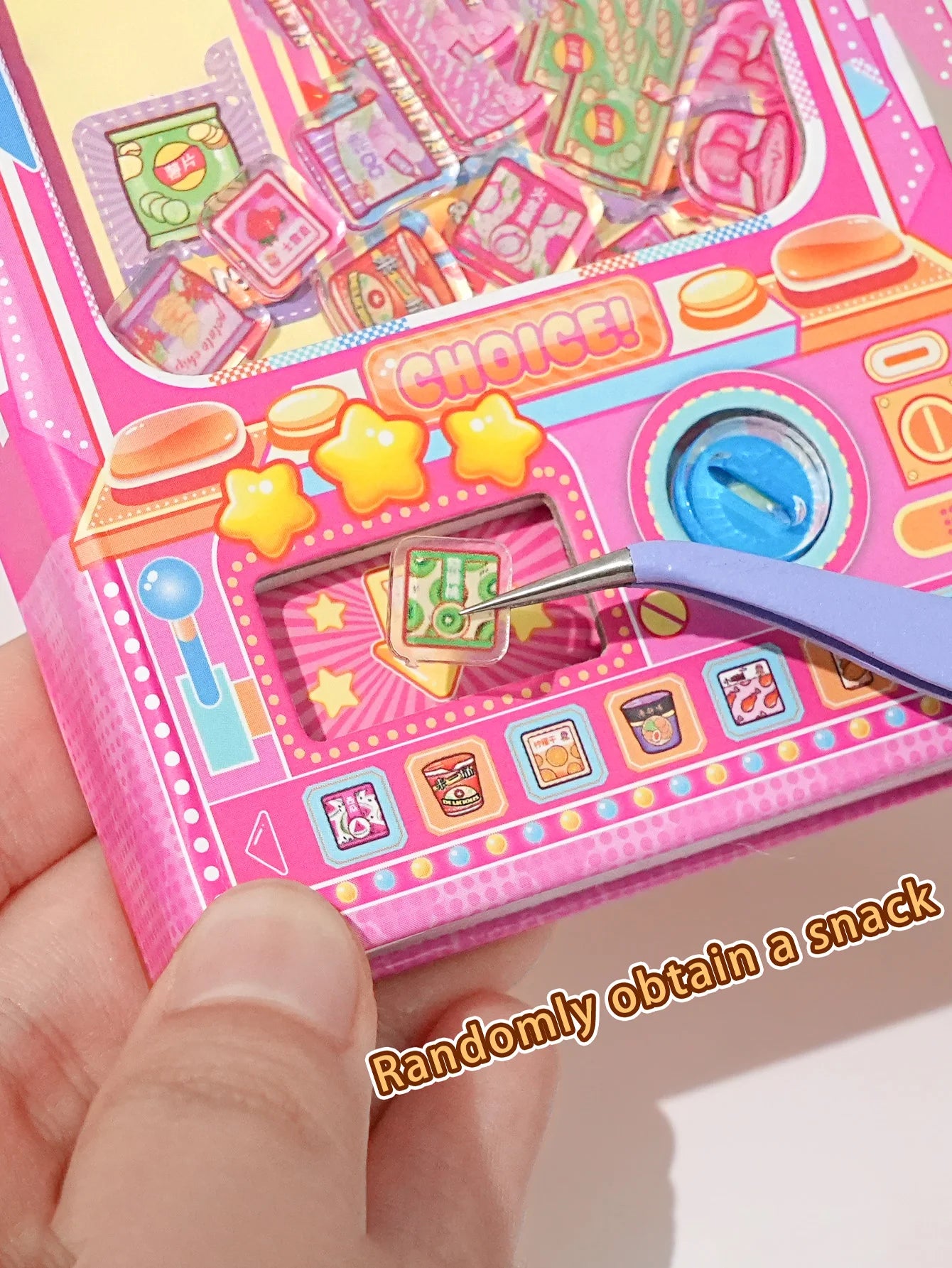 A Notebook with 80 Colorful Pages, a Stylish and Portable Pocket-Sized Notebook with a Theme of Delicious Snacks