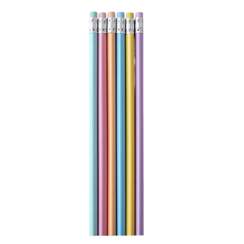20/50/100 Personalized Wooden Pencils Customized School Decor Pen With Eraser Wedding Gift Favors Baby Shower Party 19CM