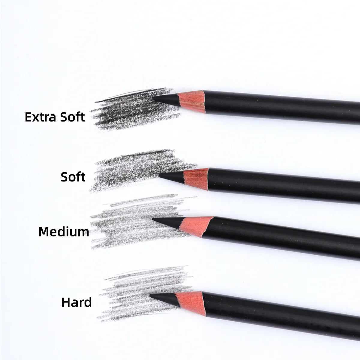 12PCS Professional Charcoal Pencils for Drawing, Sketching, Shading, Artist Pencils for Beginners & Artists