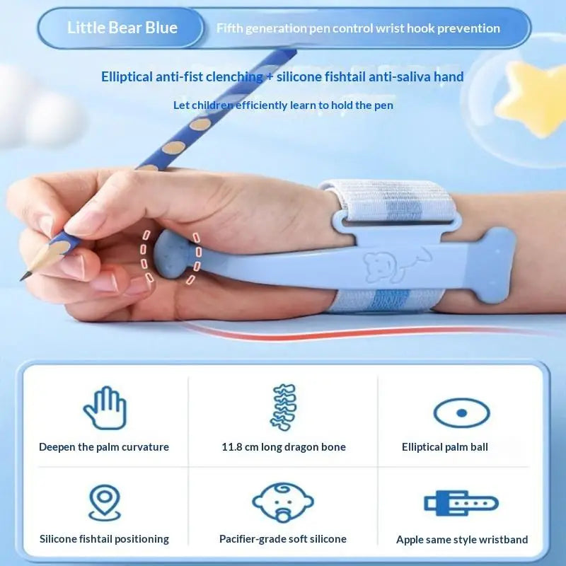 【MAX-55】Pencil Grip For Kids Pencil Sleeve Pencil Correcting Tool Calligraphy Posture Corrector Pen Handwriting Fixing Device