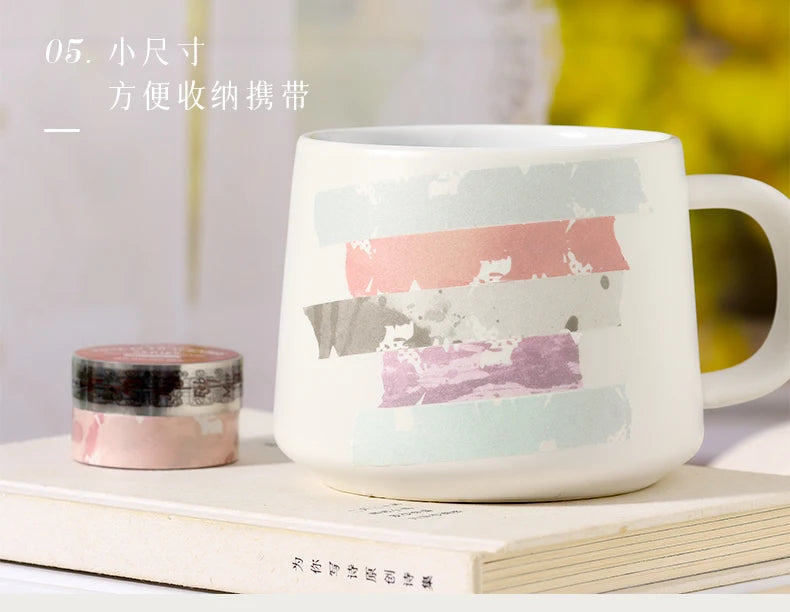 Journal GO 1.2x200cm Time Can Be Traced Tape Weekly Date Plan Tape Timeline Masking Tapes Planning Tape Scrapbooking Sticker