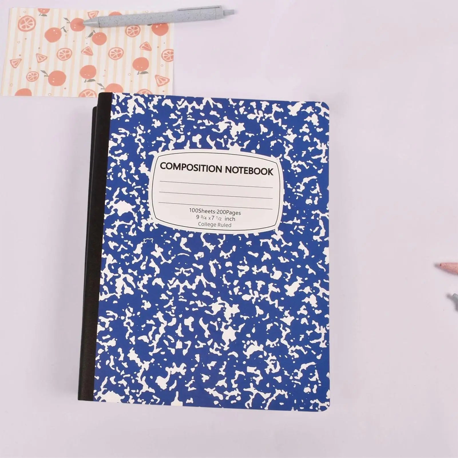 Composition Notebooks 100 Sheets Abstract Marble Cover Thick Paper 10.2x7.2in Lined Paper Notebook for School Classroom Office