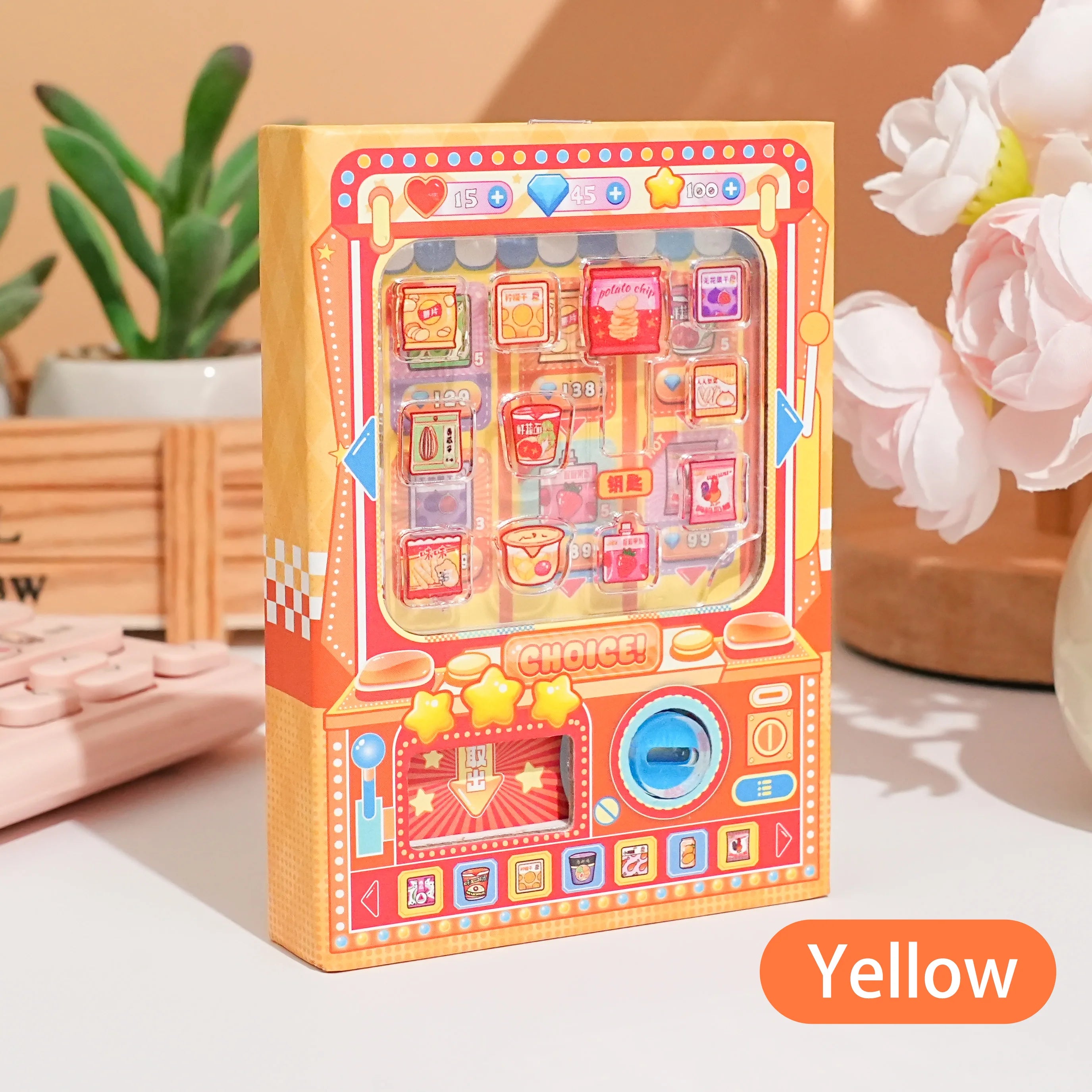 A Notebook with 80 Colorful Pages, a Stylish and Portable Pocket-Sized Notebook with a Theme of Delicious Snacks
