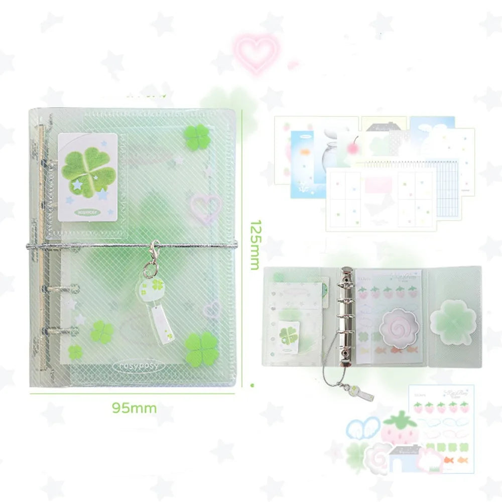 Stationery Cartoon Loose-leaf Notebook Portable Mini Hand Account Book Diary Cute Hand Ledger School