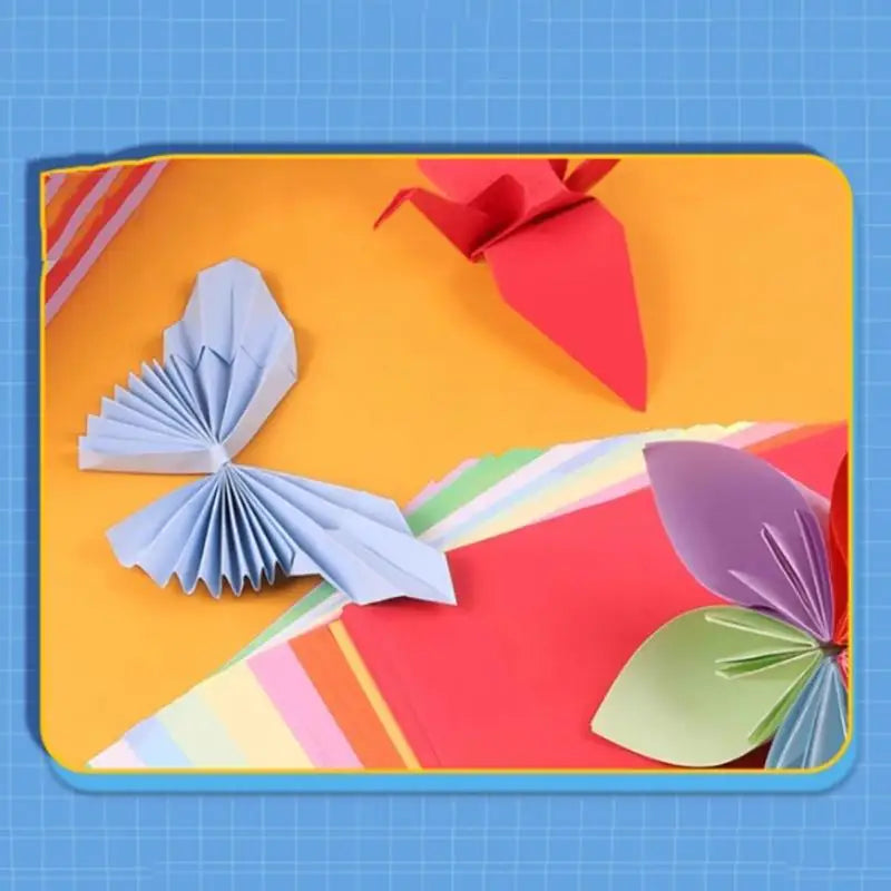 50/100pcs Color A4 Paper 10 Color Copy Paper Printing Paper Color Hand Folding Paper For Kids DIY Art School Home Projects