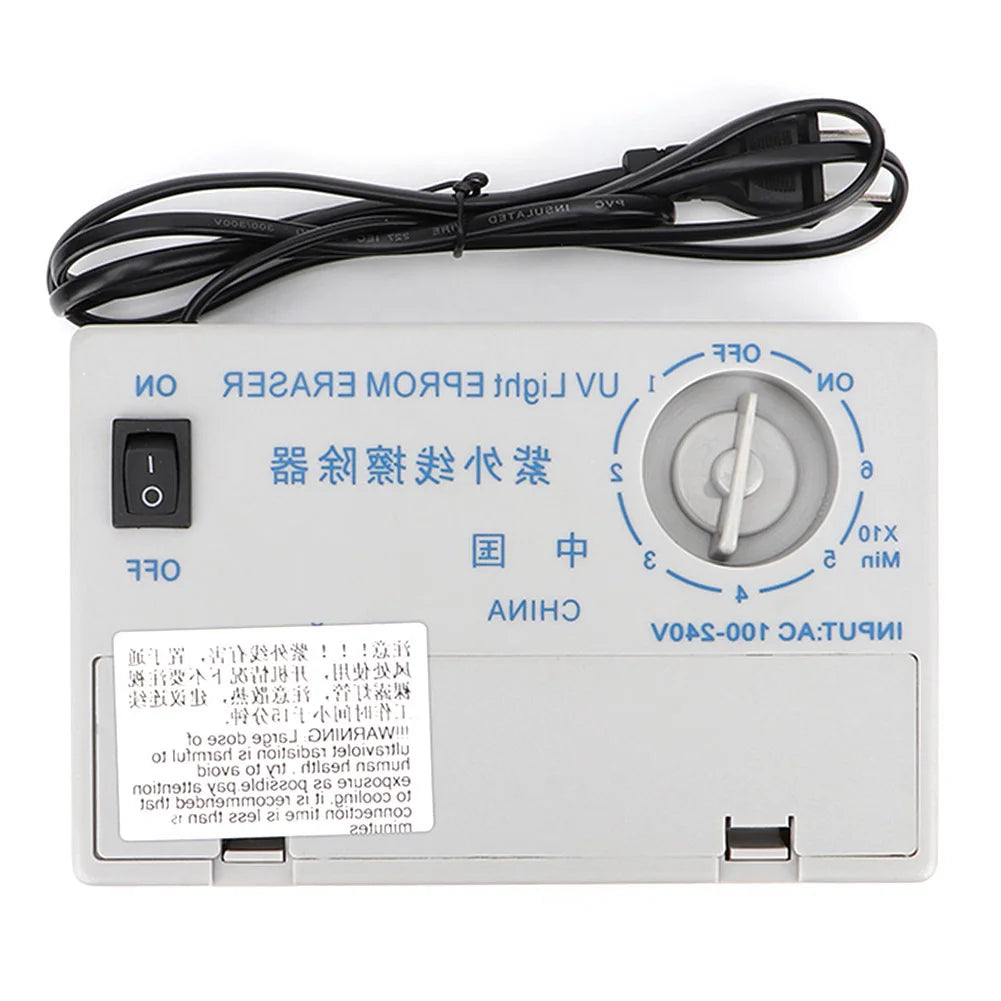 UV EPROM Eraser Ultraviolet Light Erasable Timer Semiconductor Wafer Erase Radiation UV Semiconductor Eraser