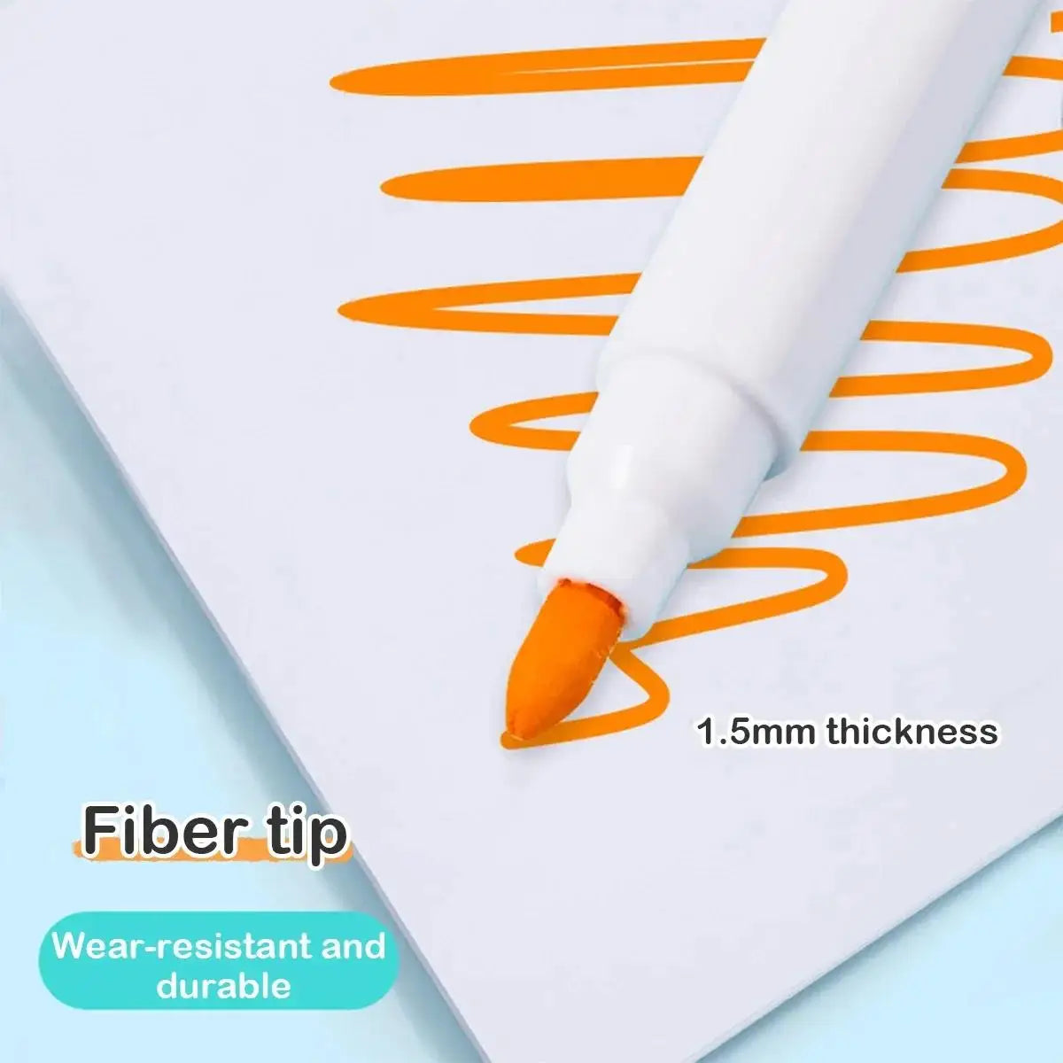 8 Pcs Magnetic Erasable Whiteboard Pen Color Options Numbering Stationery Office Teaching Supplies For Blackboard Student Note
