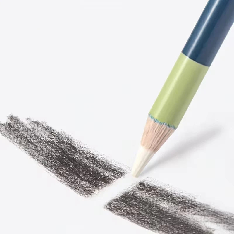 Eraser pencil—allows for precise erasing of sketch details and leaves no marks; suitable for sketching and drawing(1/6pcs)
