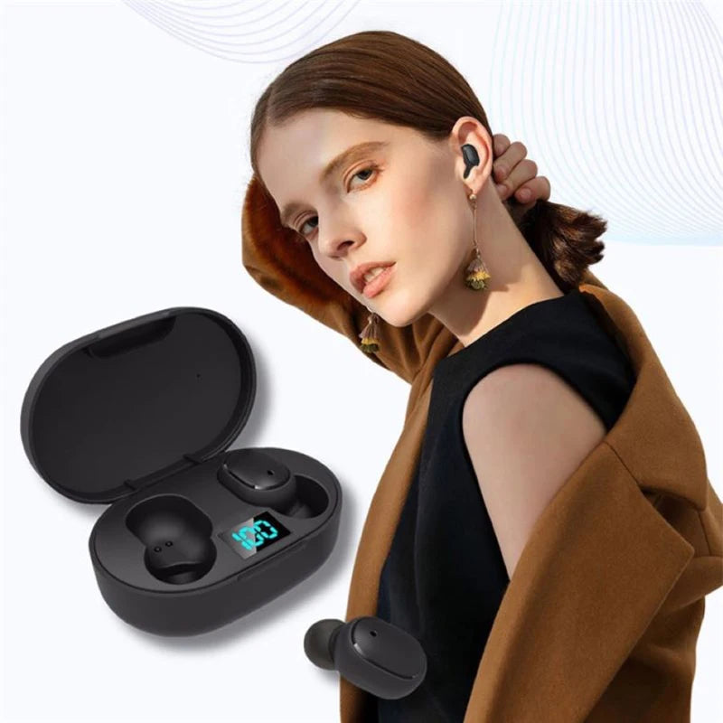 Wireless Bluetooth Headphone Over Ear HIFI Music Stereo Headset Noise Reduction Sport Earphone With Mic For iPhone Huawei Realme