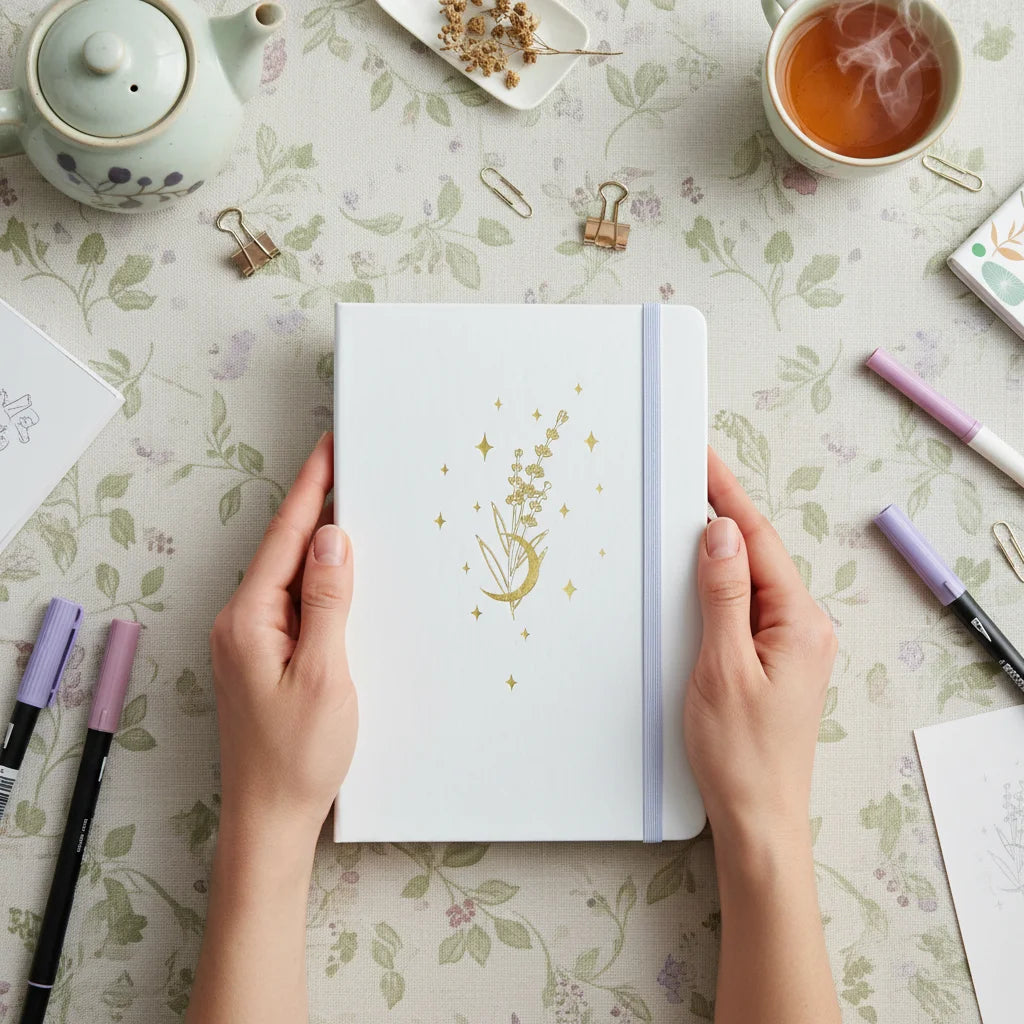Sketch Journal Hardcover 160gsm Heavy Paper Artist Drawing Notebook 160 Numbered Pages Lay Flat Sketchbook