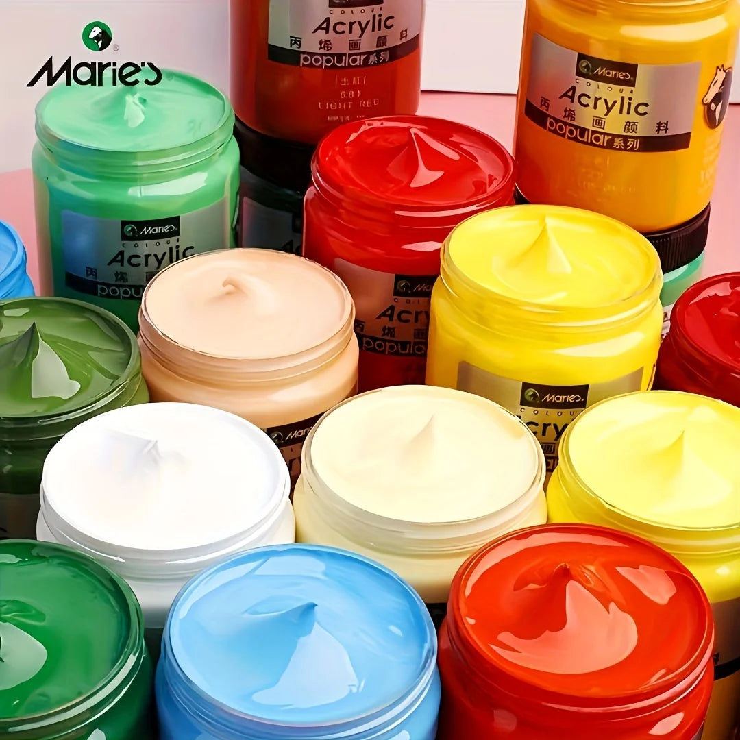 300ml acrylic paint for art wall, hand-painted clothes, DIY, hand-painted shoes, specifically for indoor use
