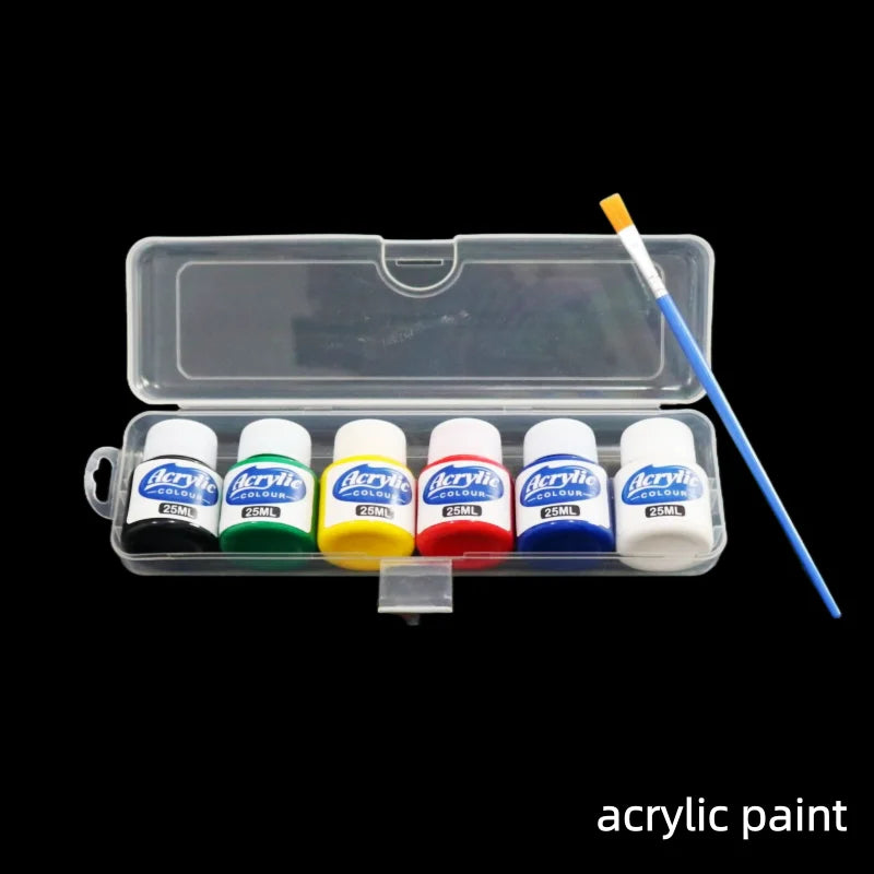 Acrylic Paint Set, Multi-Surface Art Supplies for Canvas, Wood & Paper – Ideal for Students & Crafters