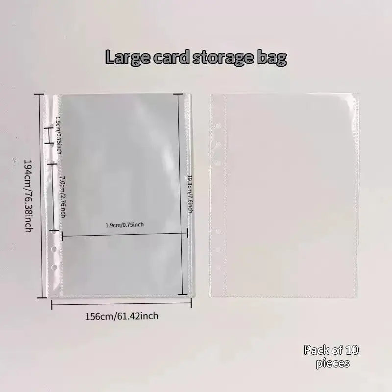 Ins Style Ring Binder Notebook, Scrub PP Cover Loose‑Leaf Journal Planner with Removable Inner Core School Organization Notepad
