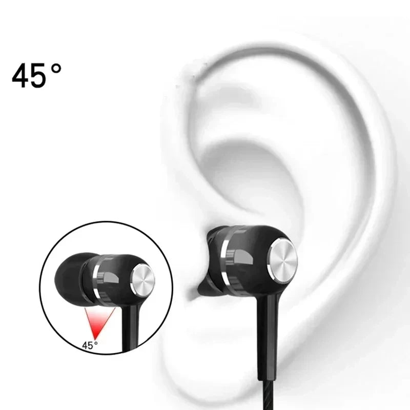3.5mm In-Ear Headset For Music Game Sports Calls HiFi Bass Stereo Sound Gaming Sport Daily Headset Daily Commute Audio Supplies