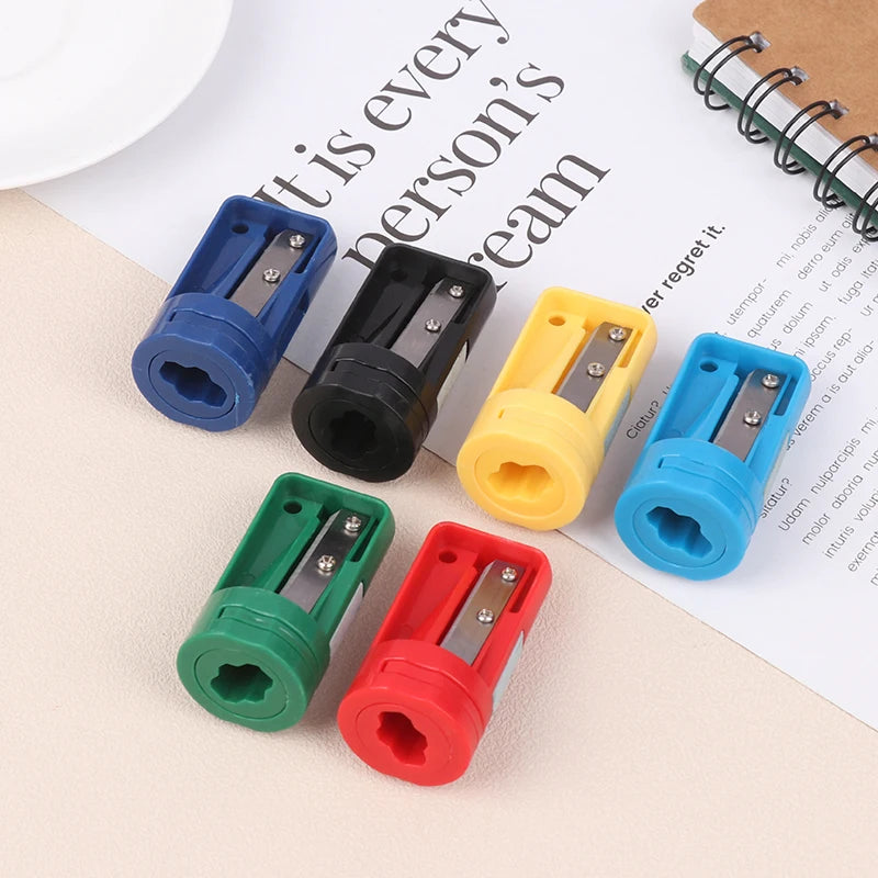 1pc Woodwork Carpenter Pencil Sharpener Cutter Shaver Narrow Sharpening For Woodworking Hand Tools Multi Purpose 6 Colors