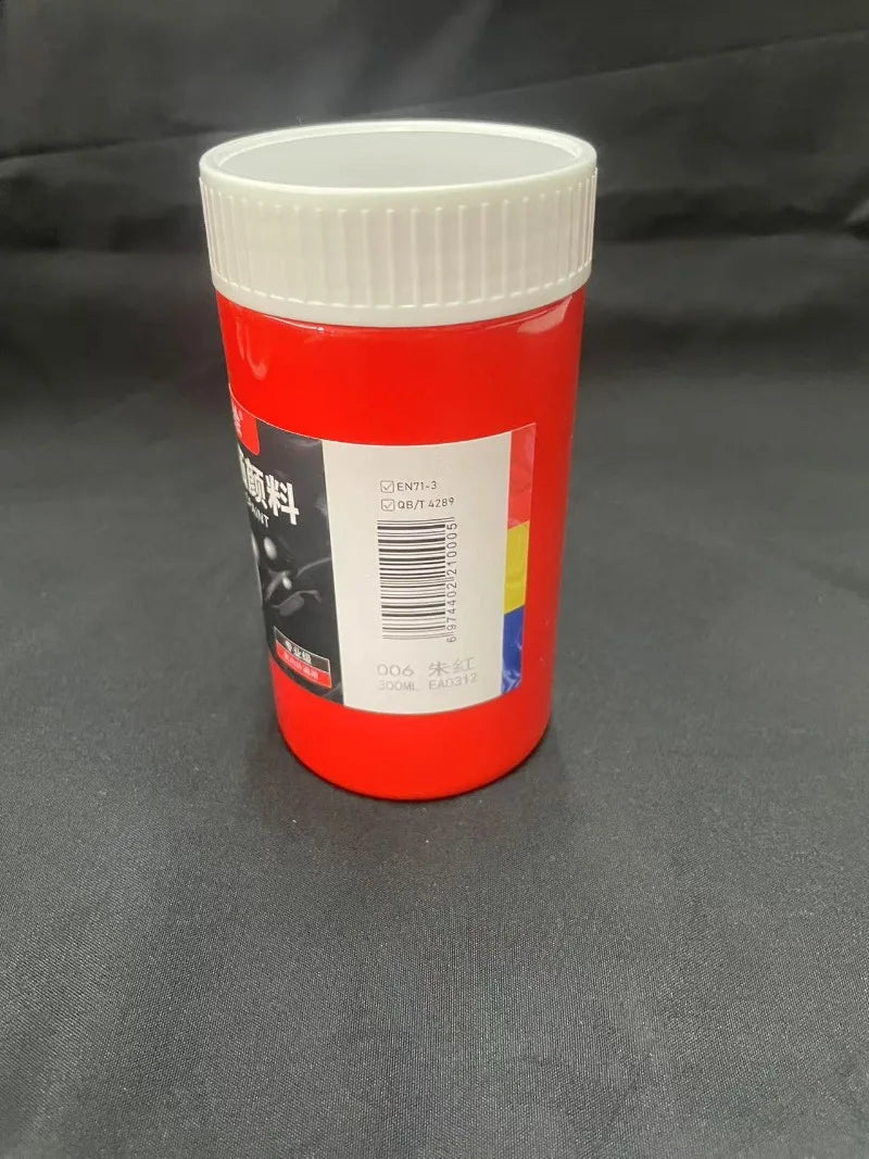 300ml Large-capacity Acrylic Paint Is Waterproof Sun-resistant and Does Not Fade EasilyThe Paste Has A Fine Texture for Graffiti
