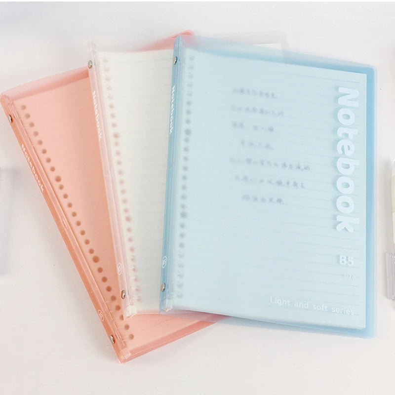 30 Sheets Loose Leaf Binder Notebook A5 B5 Refillable Page Diary Planner Office School Supplies Stationery Student Writing