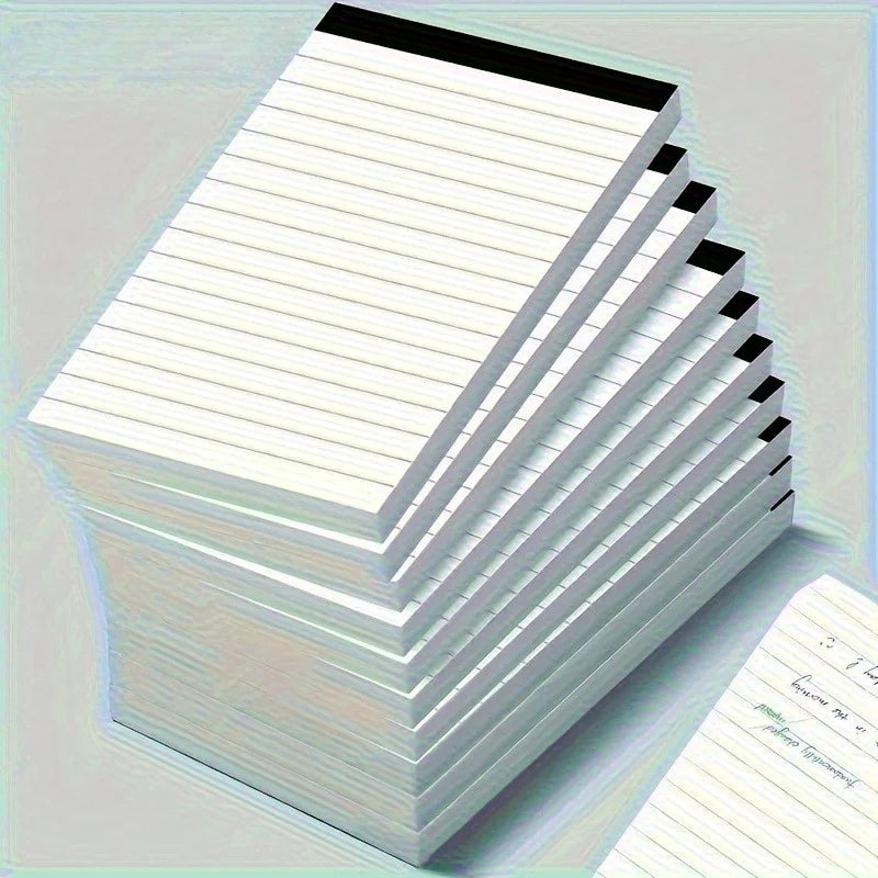 5-Pack Grid Writing Notebooks Set, 3x5 Inch, 30 Sheets Each - Perfect for Students, Office, Back to School Supplies for Learning