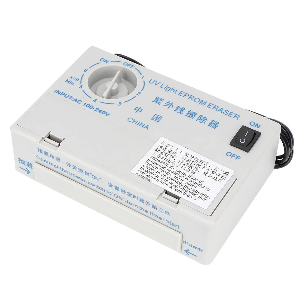 UV EPROM Eraser Ultraviolet Light Erasable Timer Semiconductor Wafer Erase Radiation UV Semiconductor Eraser