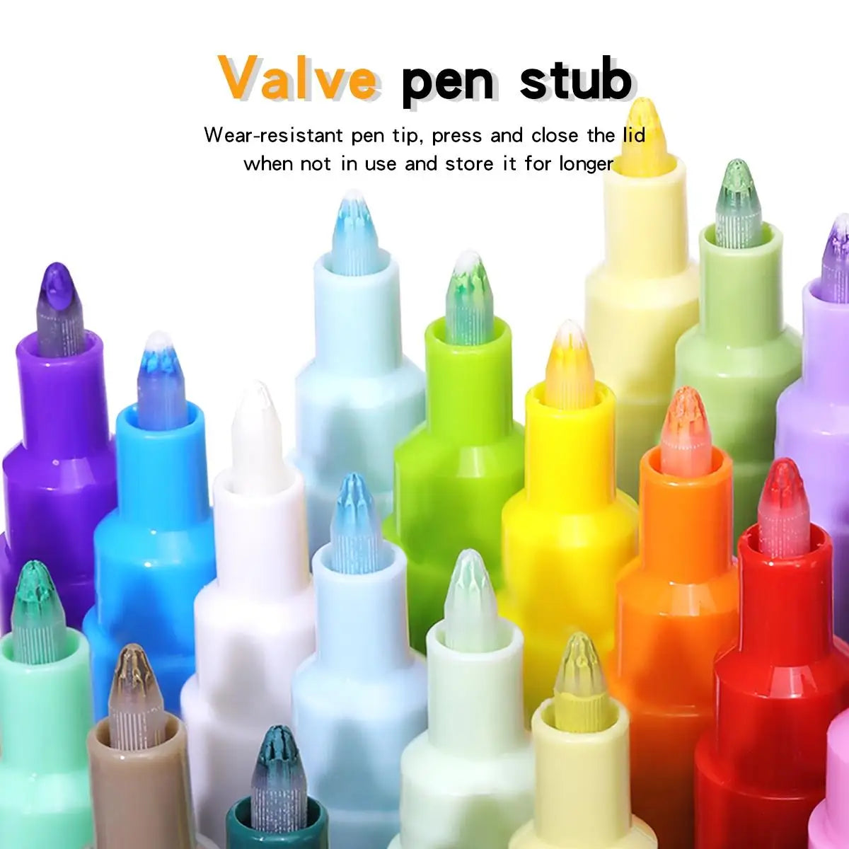 36-240 Acrylic Paint Markers, Waterproof and Highly Saturated, Are Suitable for DIY Art Supplies for Painting on Wood, Metal, Plastic, Fabric, Glass, and Ceramics