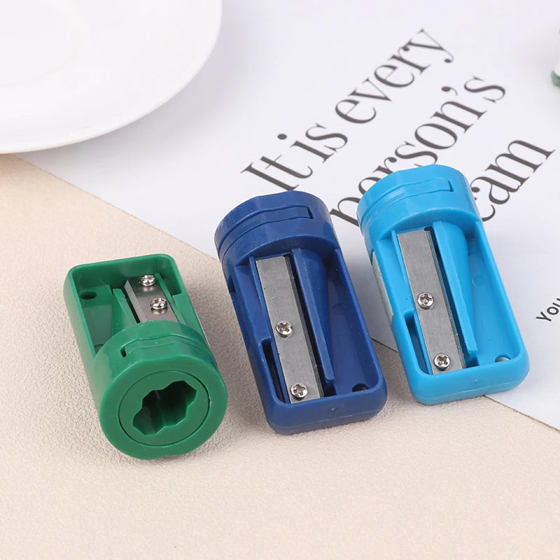 1pc Woodwork Carpenter Pencil Sharpener Cutter Shaver Narrow Sharpening For Woodworking Hand Tools Multi Purpose 6 Colors