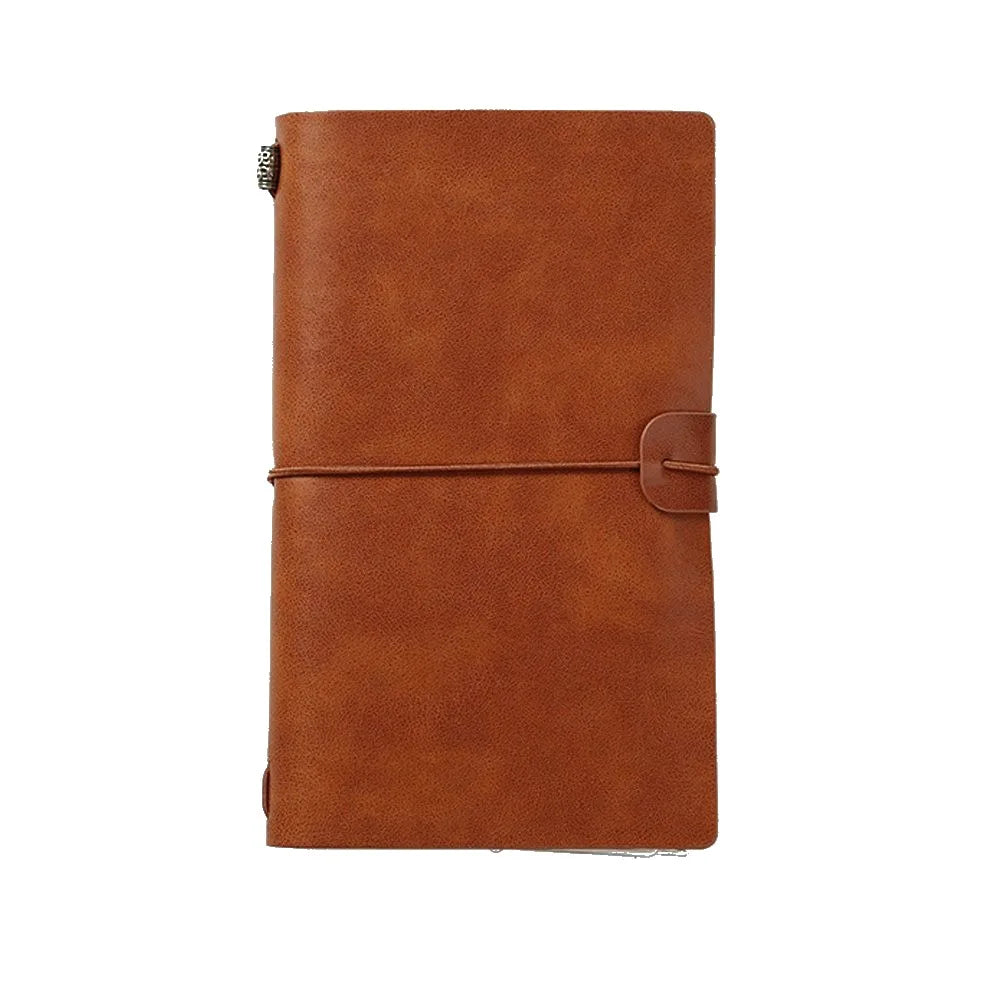 Portable Stationery Writing Notepad Diary Book School Supplies Notebook Leather Travel Book Daily Organizer Journal Booklet