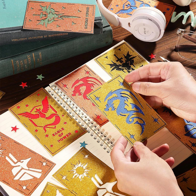 A4  Color Cardstock 20PCS 250G Mixe 10Colors Double-sided Pearl Paper Laser Printing Stock for Card Making Scrapbook & DIY Craft
