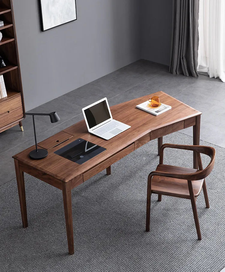 Executive Organizers Office Desk Computer Minimalist Space Saving Office Desk Study Wooden Mesas Escritorio Unique Furniture