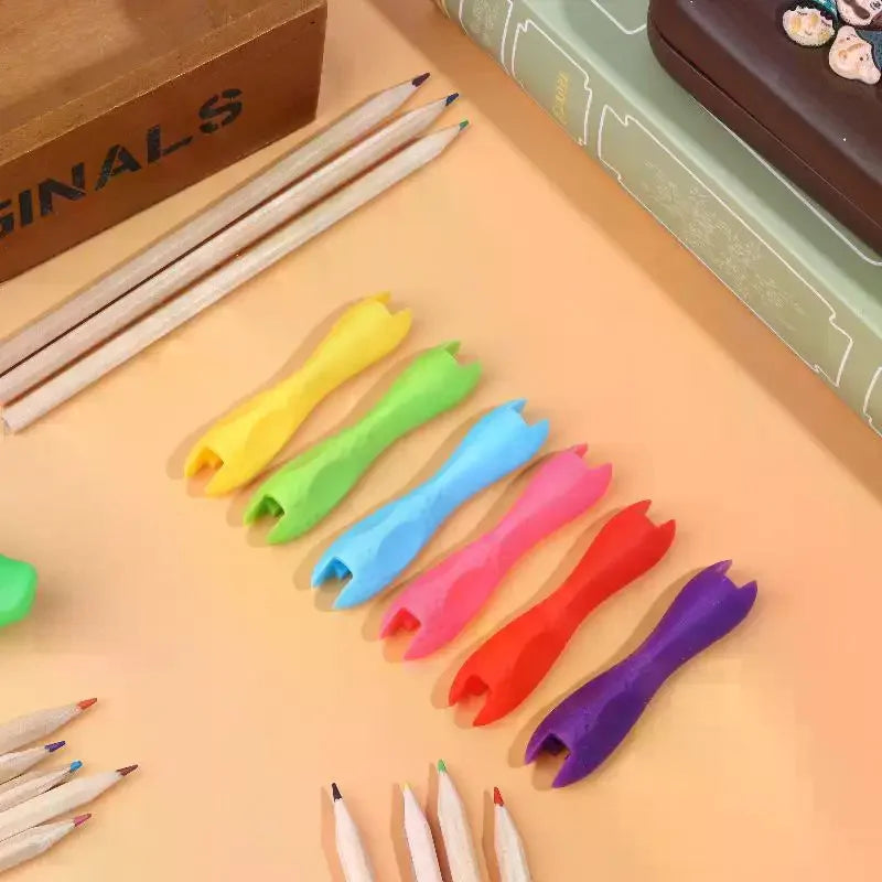 Ergonomic Pen Grip Writing Aid Grip Pencil Holder Grip For Kids Adult Writing,Enhances Grip Control,Writing Tools For Beginners