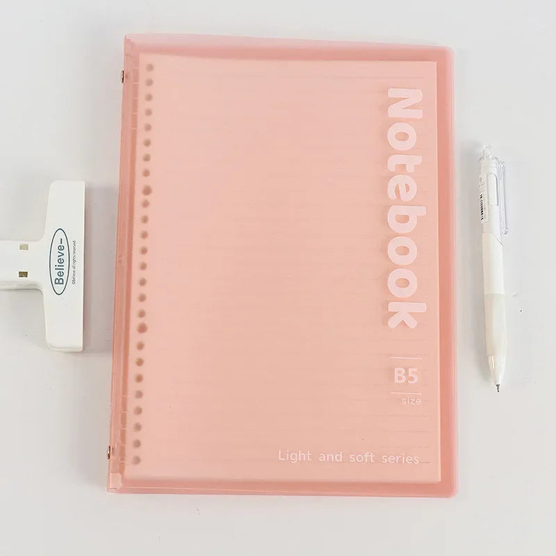 30 Sheets Loose Leaf Binder Notebook A5 B5 Refillable Page Diary Planner Office School Supplies Stationery Student Writing