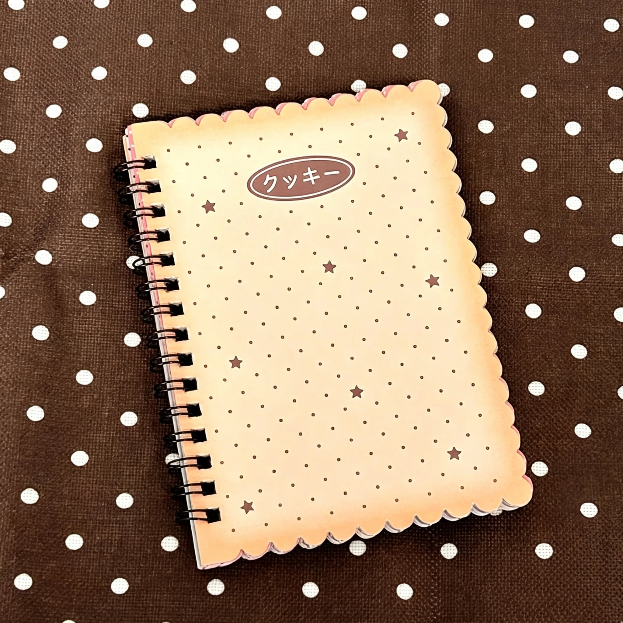 Ins A6 Soft Cover Notepad Lovely Biscuit Design Portable  Journals Travelers Writing Notebook for School Girls Daily Use