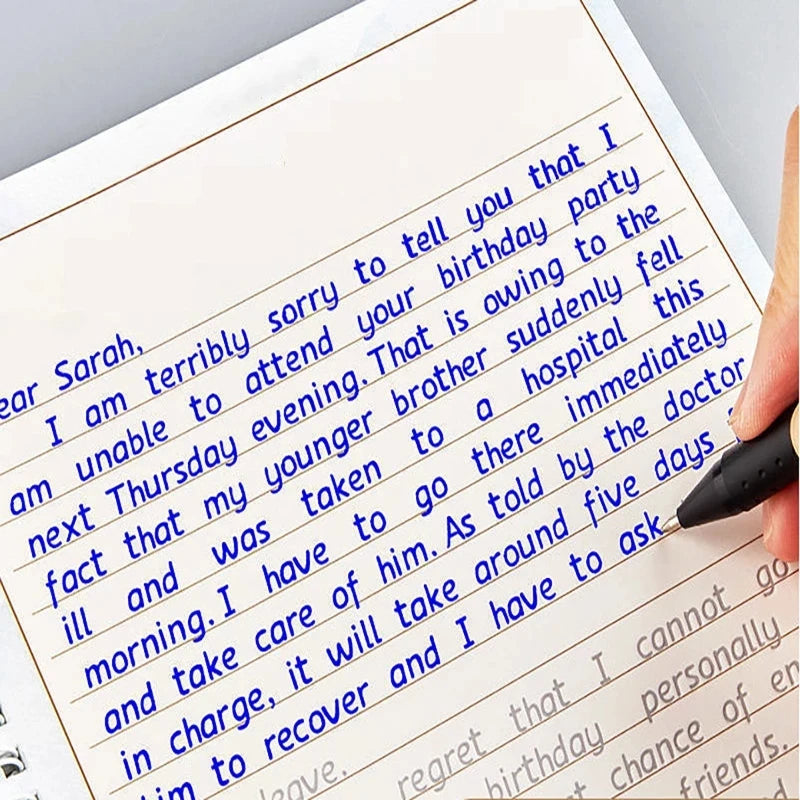 Students Practice Copybooks Learn English Composition Writing Handwriting Practice Book Hengshui Calligraphy Book 3D Reusable