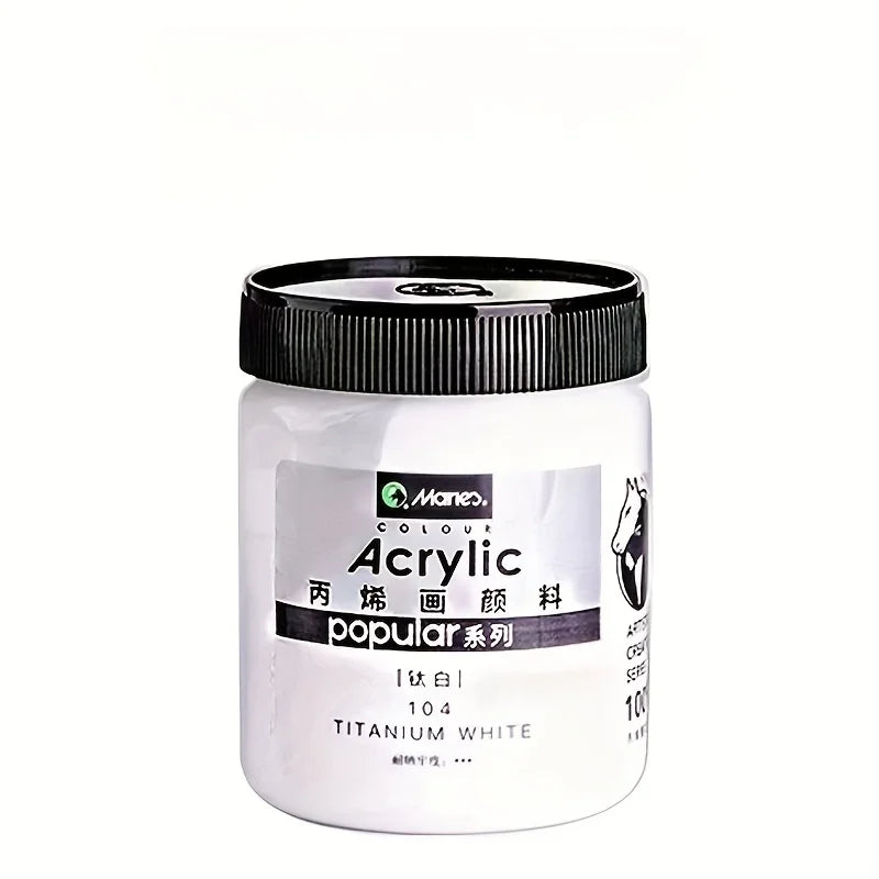 300ml acrylic paint for art wall, hand-painted clothes, DIY, hand-painted shoes, specifically for indoor use