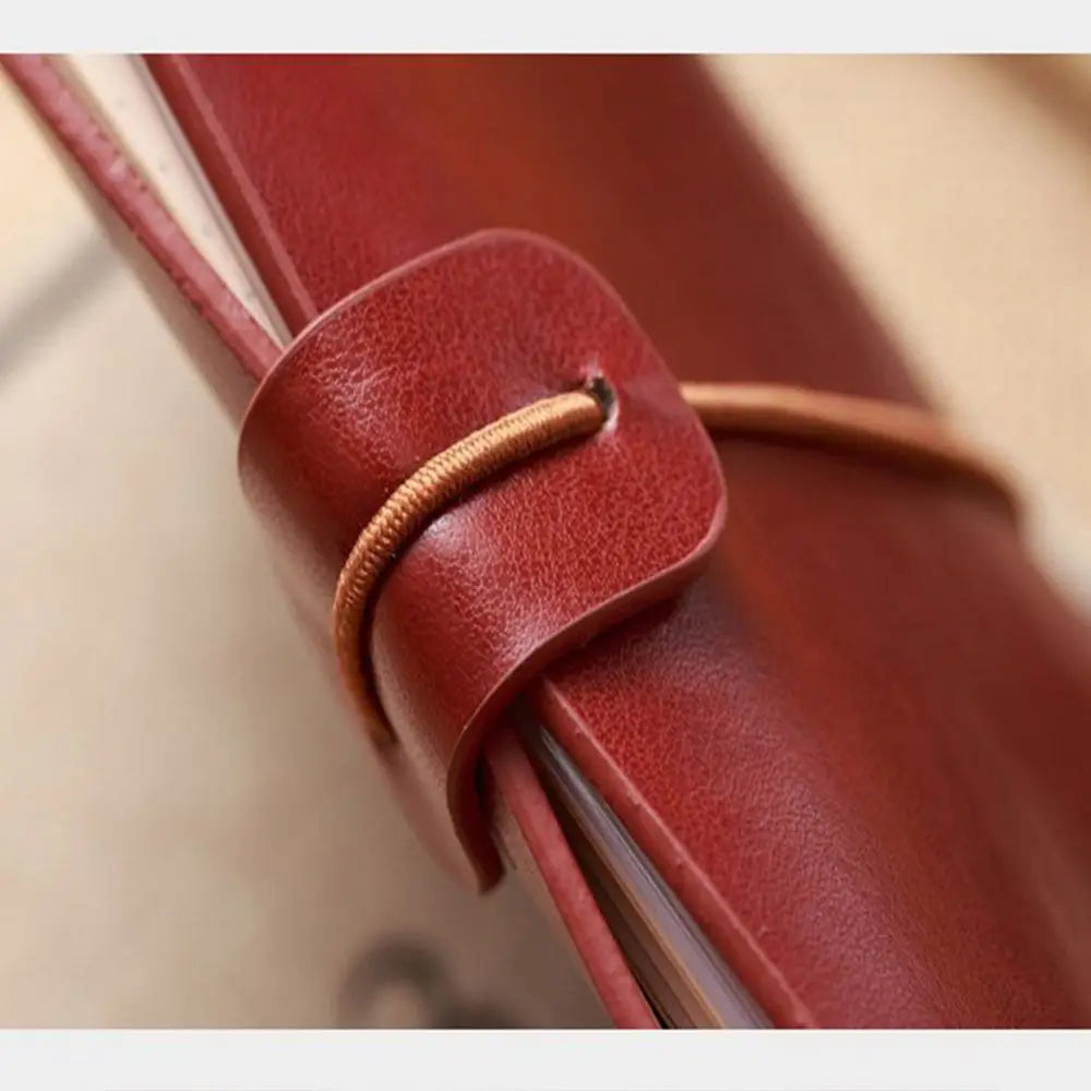 Portable Stationery Writing Notepad Diary Book School Supplies Notebook Leather Travel Book Daily Organizer Journal Booklet