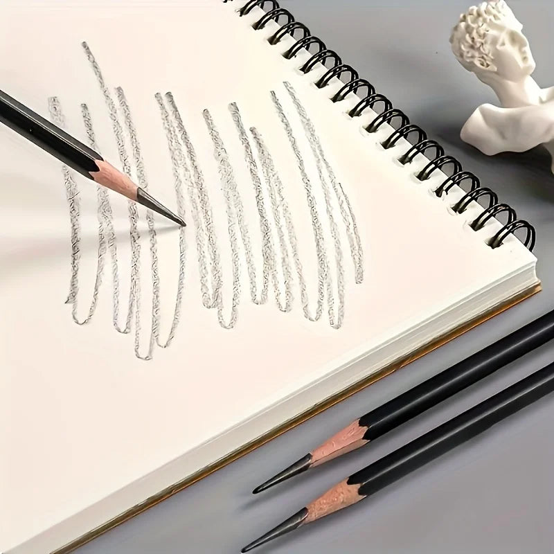 4 Pack A6 Spiral Sketch Books, 30 Sheets per Pad, Kraft Brown Cover, Blank Unlined Pages,Top Bound Sketch Pads fo