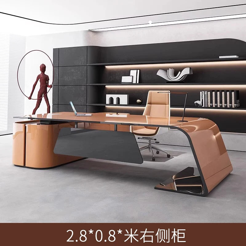 Organizer Modern Office Desk Working Aesthetic Gaming Writing Office Desk Design Luxury Reading Mesa Ordenador Home Accessories